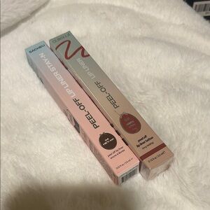 Peel-Off Lip Liners unopened - Shade 02 “Ultra Sheek” and Shade 04 “Hey-zel”